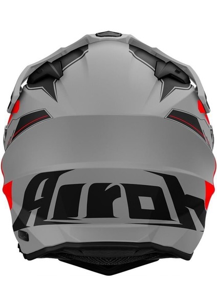 Aıroh Commander 2 Reveal Red Fluo Matt Kask