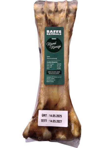 s Dana Kaval Kemiği %100 Doğal Çiğnemelik Köpek Ödül Maması - 500 gr fiyatları