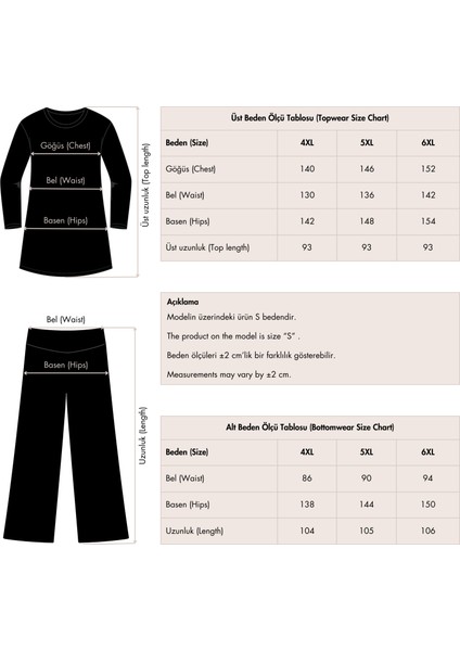 Kıl Biye Süslemeli Tam Tesettür Mayo 25267-25 - Siyah modelleri