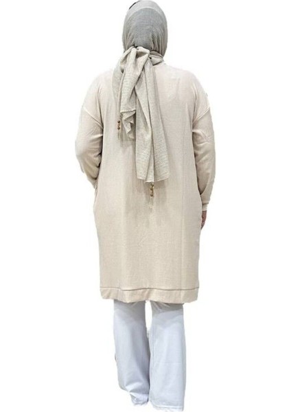 Büyük Beden Bürümcük Tunik modelleri