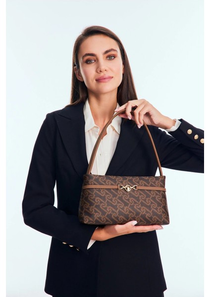 Kahve Kadın Omuz Çantası US25101