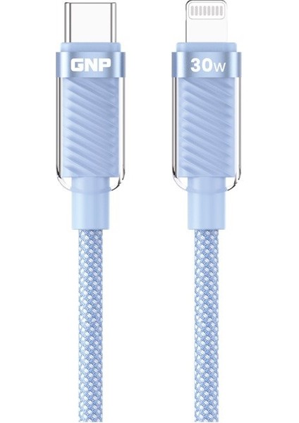 Transparent Type-C To Lightning 1.2 Metre Mavi