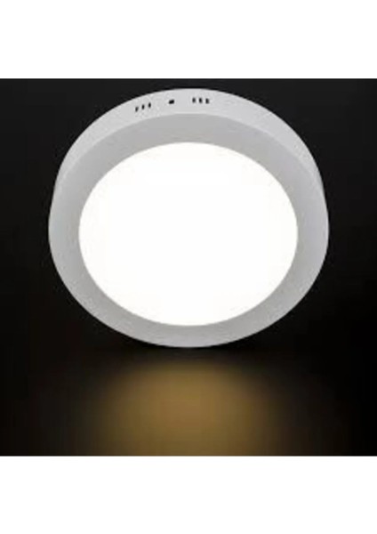 CT-5273 30W Panel LED Armatür Beyaz Yuvarlak Sıva Üstü Metal Kasa 6400K fiyatları