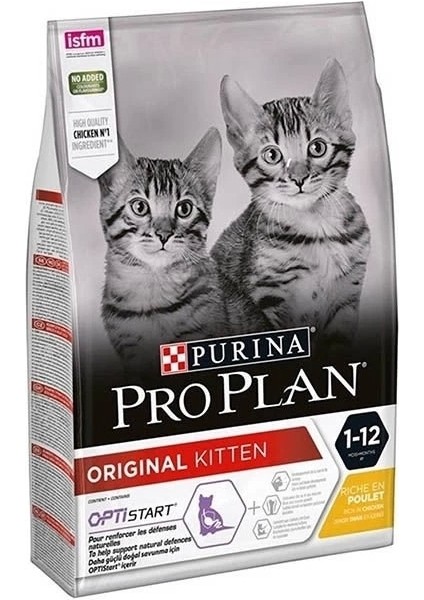 Pro Plan Kitten Tavuklu Yavru Kedi Maması 10 kg