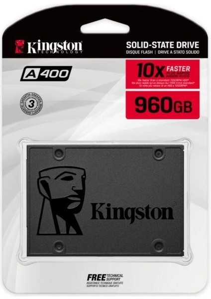 960 GB Kıngston A400 Sata3 2.5 500/450MBS SA400S37/960G fiyatları