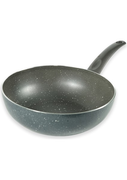 Bykardelen Granit No:28 cm Wok Tava