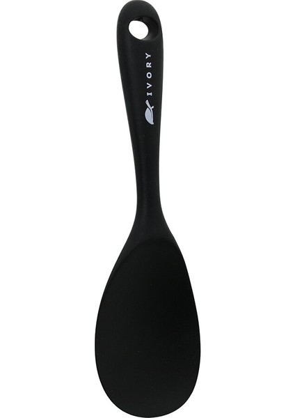 Silikon - Siyah Pilav Servis Kaşık 22CM (4767) - BKS5098-3125