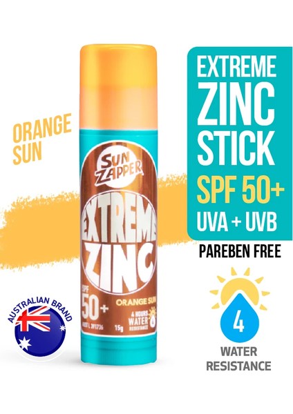 Extreme Zinc Stick Orange Sun SPF 50 + 15G