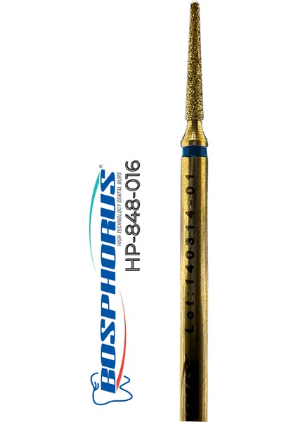 Kuru Manikür Uc Konik 016 mm Doğal Elmas Freze Manikür Uc Törpü Makinası Ucu