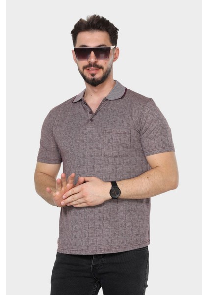 Erkek Baba Tişört Yakalı Cepli Desenli Model Klasik Kesim fiyatları