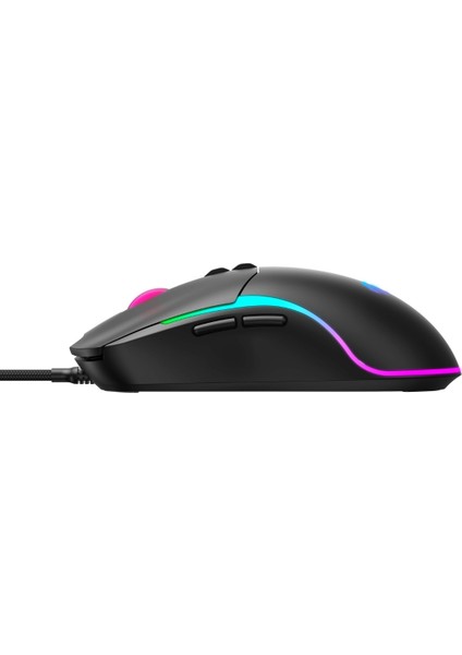 Gamenote MS1020S Rgb Işıklı Programlanabilir Gaming Mouse - 7 Tuş | 7200 Dpı