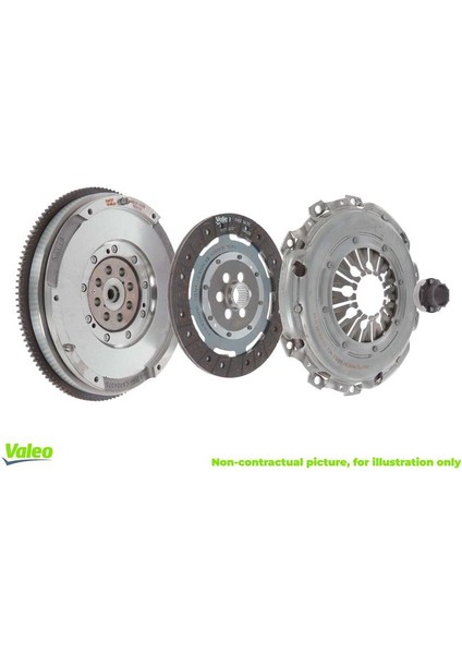 Debrıyaj Setı Rulmanlı Volan Dmf Deb.valeo 832136 Bmw E46 E60 E83 E87 E90 21207565745-21207557880