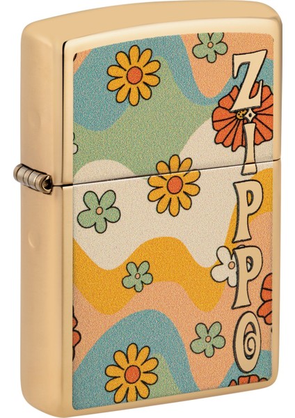 Çakmak 254B Zippo Flower Power 48503-103340