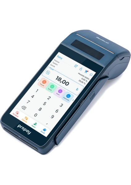 P1000 Ecr Android Yazarkasa Pos