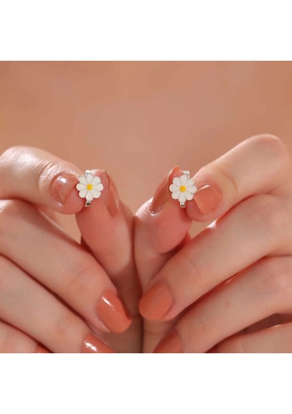 Gümüş Papatya Çocuk Küpesi fiyatları