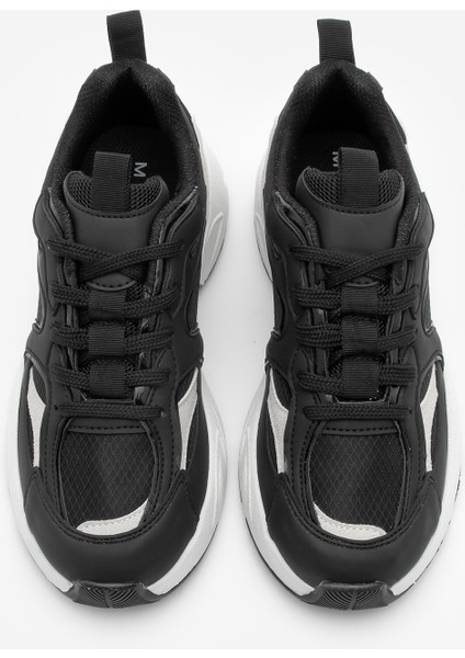 Kadın Sneaker Kalın Taban Bağcıklı Çok Parçalı Spor Ayakkabı Luser