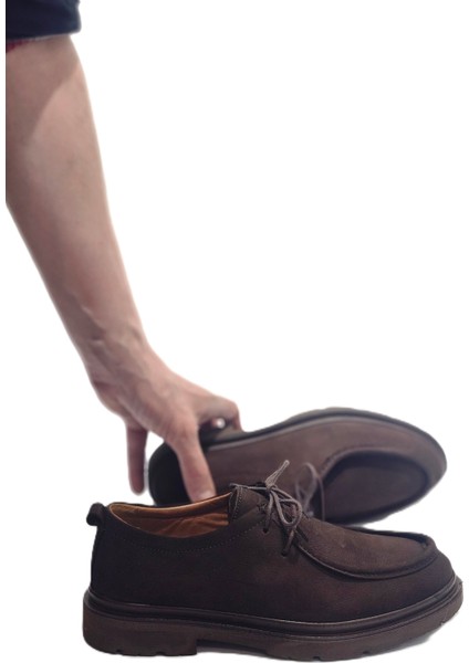 Içi Deri Dışı Nubuk Deri Erkek Casual Ayakkabı fırsatları