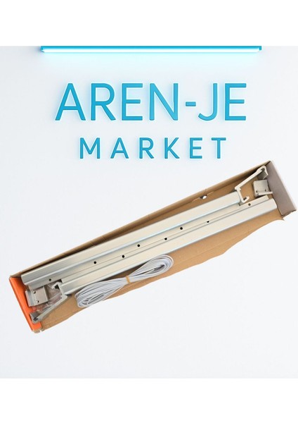 Aren-Je Alüminyum Çamaşırlık Sistemi – Parlak Eloksallı
