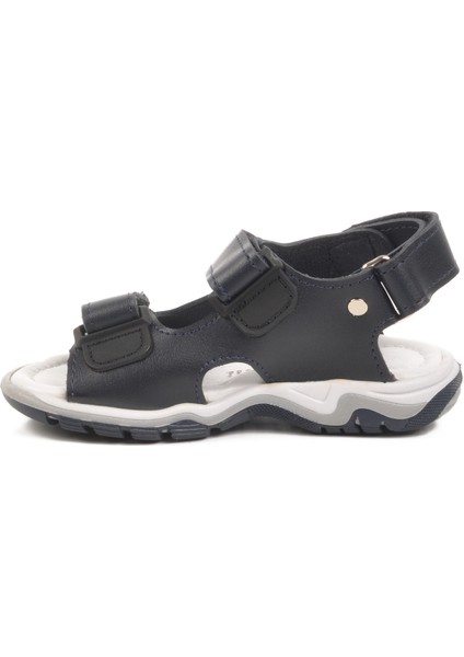 Lacivert Kırmızı Cırtlı Erkek Çocuk Spor Sandalet 173110 B fiyatları