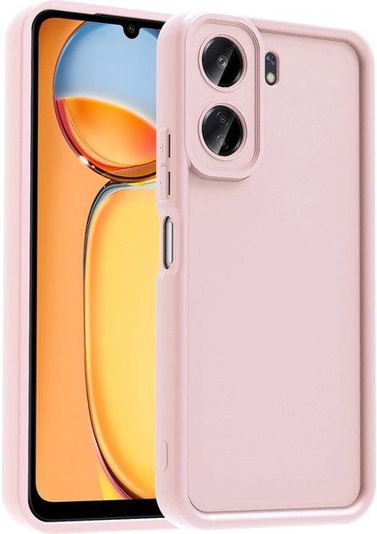 xiaomi Poco C65 Uyumlu Kamera Korumalı Parlak Stil Tasarım Kapak
