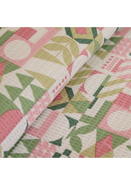 Tamina %100 Pamuk Çift Kişilik Tek Pike Gül Kurusu fiyatları