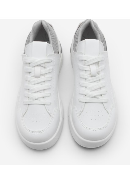 Kadın Sneaker Bağcıklı Spor Ayakkabı Tefze