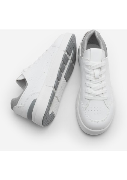 Kadın Sneaker Bağcıklı Spor Ayakkabı Tefze