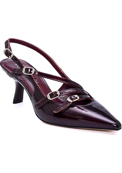 Ghens Bordo Rugan Kadın Stiletto & Abiye fiyatları