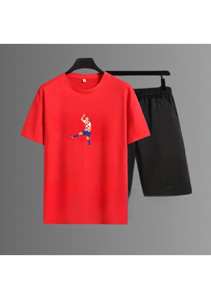 Antoine Griezmann Forma Sırt Futbol Baskılı Unisex Kısa Kollu Tişört T-Shirt Şort Takımı fiyatları