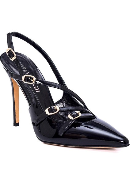 Lıch Siyah Rugan Kadın Stiletto & Abiye fiyatları