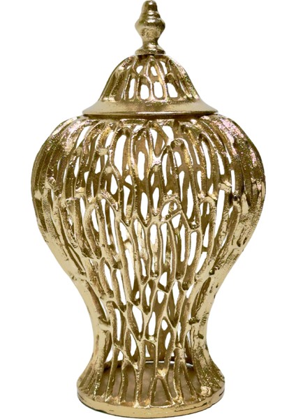 Döküm Altın Sarı Küp Küçük Boy