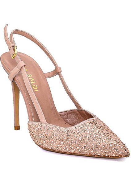 Dire Bej Süet Kadın Stiletto & Abiye modelleri