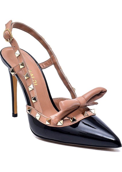 Hula Siyah Rugan Kadın Stiletto & Abiye fiyatları
