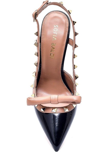 Hula Siyah Rugan Kadın Stiletto & Abiye fırsatları