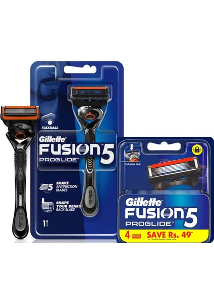 Fusion5 Proglide Makina + 5 Yedek Traş Bıçağı Hediyeli
