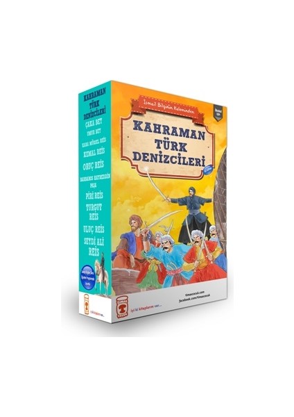 Kahraman Türk Denizciler Seti (10 Kitap)