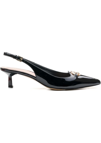Preny Siyah Rugan Kadın Stiletto & Abiye