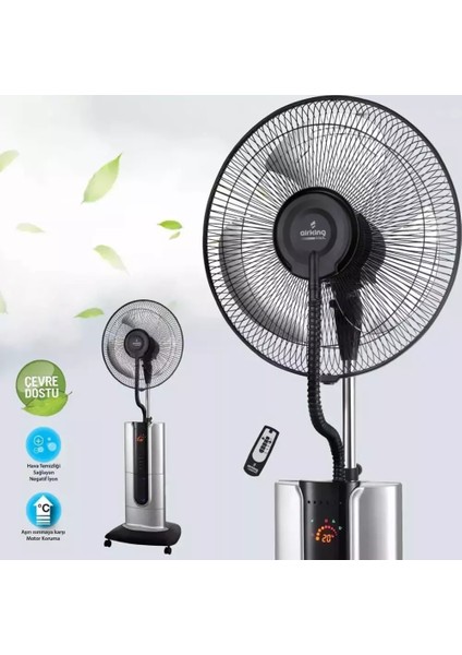 Cool Pro Soğuk Buharlı Iyonizerli Uzaktan Kumandalı Vantilatör