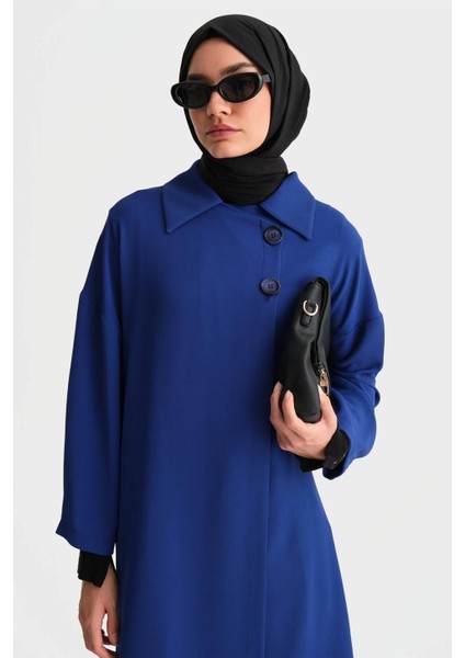 Yarım Astarlı Giy Çık 24K5605 Kobalt modelleri