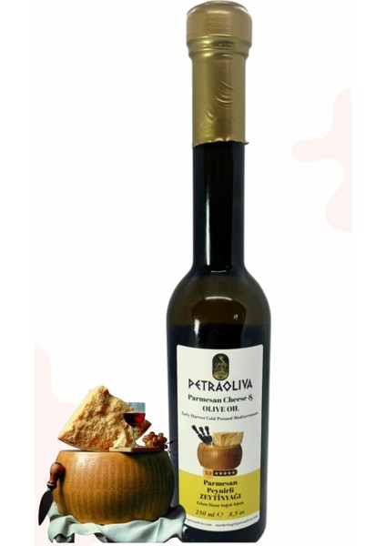 Permasan Peynir Aromali Erken Hasat Soguk Sikim Zeytinyagi