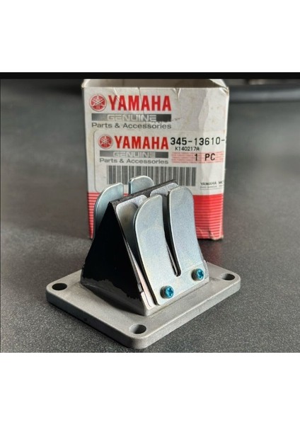 Giriş Reed Valf Yamaha RX135 King Karbüratör Manifold Klapesi A Oem Yamaha Reed Vanası 345-13610-20 74 Yamaha DT175 Dt 175 A Oem Giriş Reed Valf Kafesi