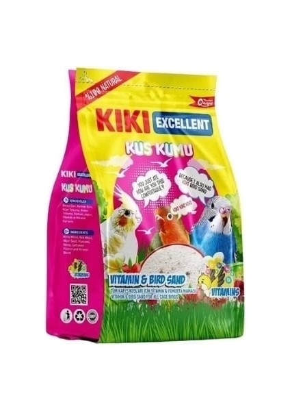 Kiki Excellent Kuş Kumu 250 gr