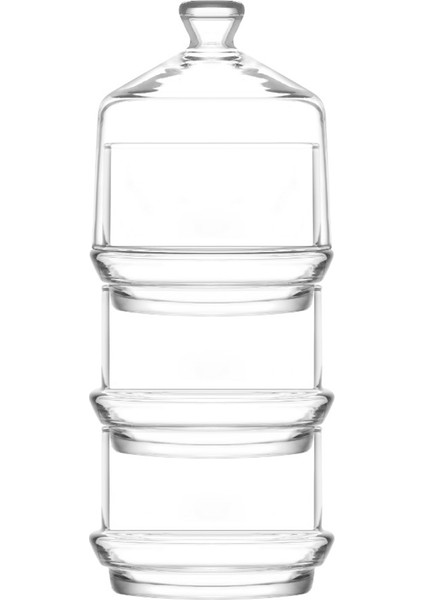 Berry 3 Katlı Fanus - 22X8 cm modelleri