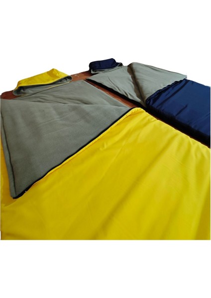 Çift Kişilik 2'li Birleşip Ayrılabilir Takım Uyku Tulumu (-25) Mikro Su Itici Kamp (2.15×1.50) modelleri