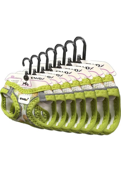 Air Mesh Ananas Desenli Göğüs Tasması L