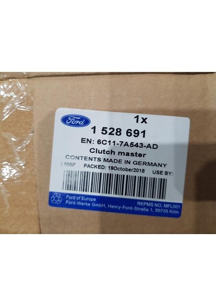 Debriyaj Üst Merkez Ford Transıt V347-V348 06 11 6C117A543AD-1528691-6C117A543AC