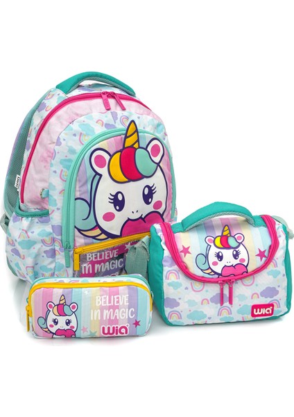 Unicorn Kız Çocuk Okul Seti