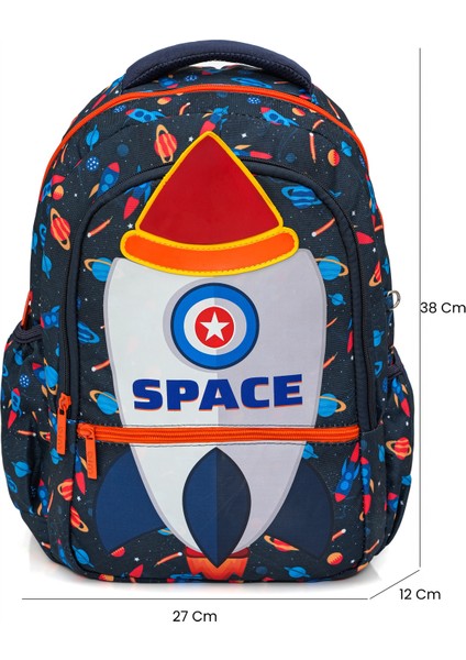 Space Erkek Çocuk Çanta Seti