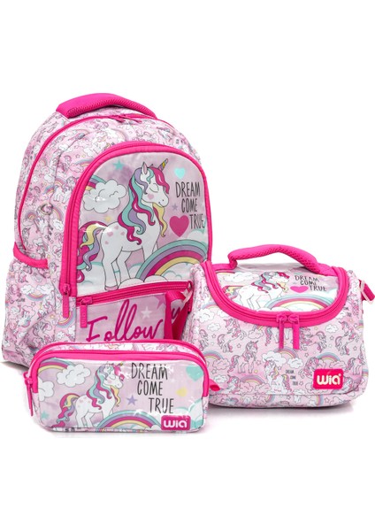 Soft Unicorn Kız Çocuk Okul Seti