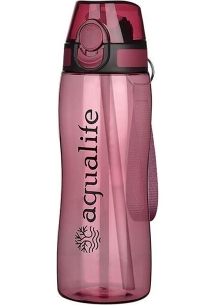 Peakgift Titiz Pipetli Rio Su ve Detoks Su Şişesi Matara Policarbon 750 ml Kırmızı fiyatları